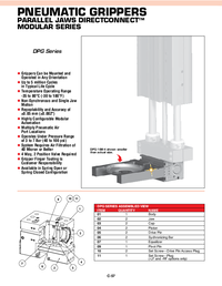 Thumbnail of document Data Sheet - DPG-10M-1 Pneumatic Parallel 2-Jaw grippers, High Force